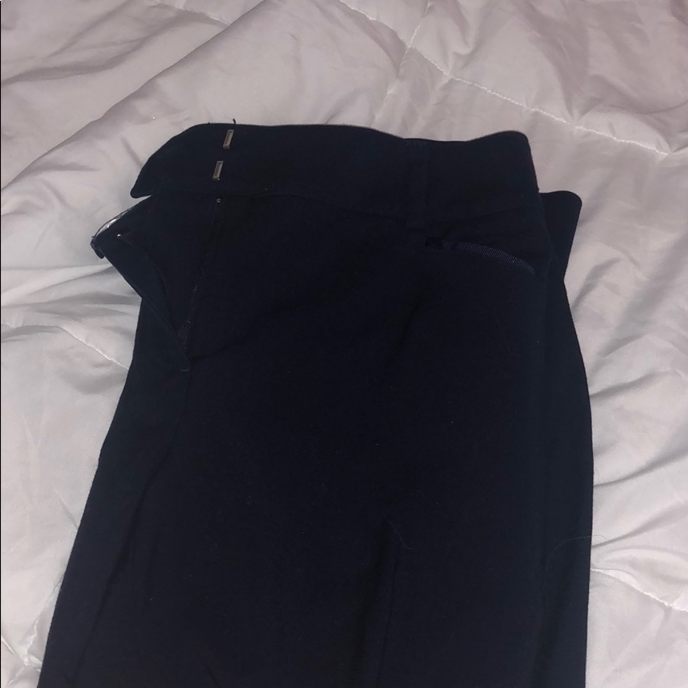 Navy blue Capri suit pants